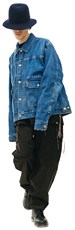 Mastermind WORLD Denim jacket with pockets 218703